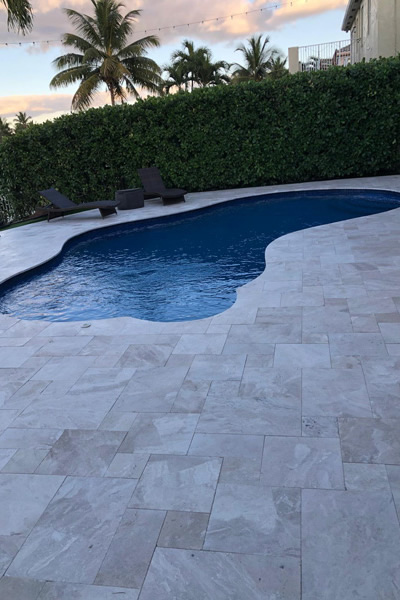 Diana Royal Marble Pavers for Pool Deck – Sleek & Contemporary Look
