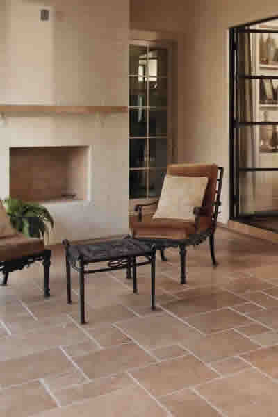 Walnut Travertine Pavers for Modern Patio – Slip-Resistant Surface