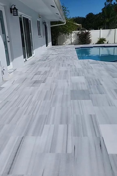Skyline Marble Pavers for Pool Deck – Sleek & Contemporary Look