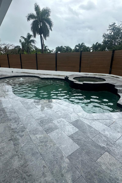 Gray Marble Flooring – Luxury Outdoor & Indoor Look