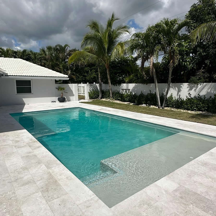 Crema Marfil Beige Marble Pavers – Perfect for Elegant Outdoor Spaces