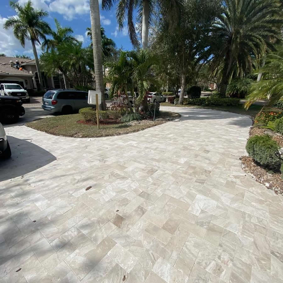 Diana Royal Beige Marble Pavers – Perfect for Elegant Outdoor Spaces
