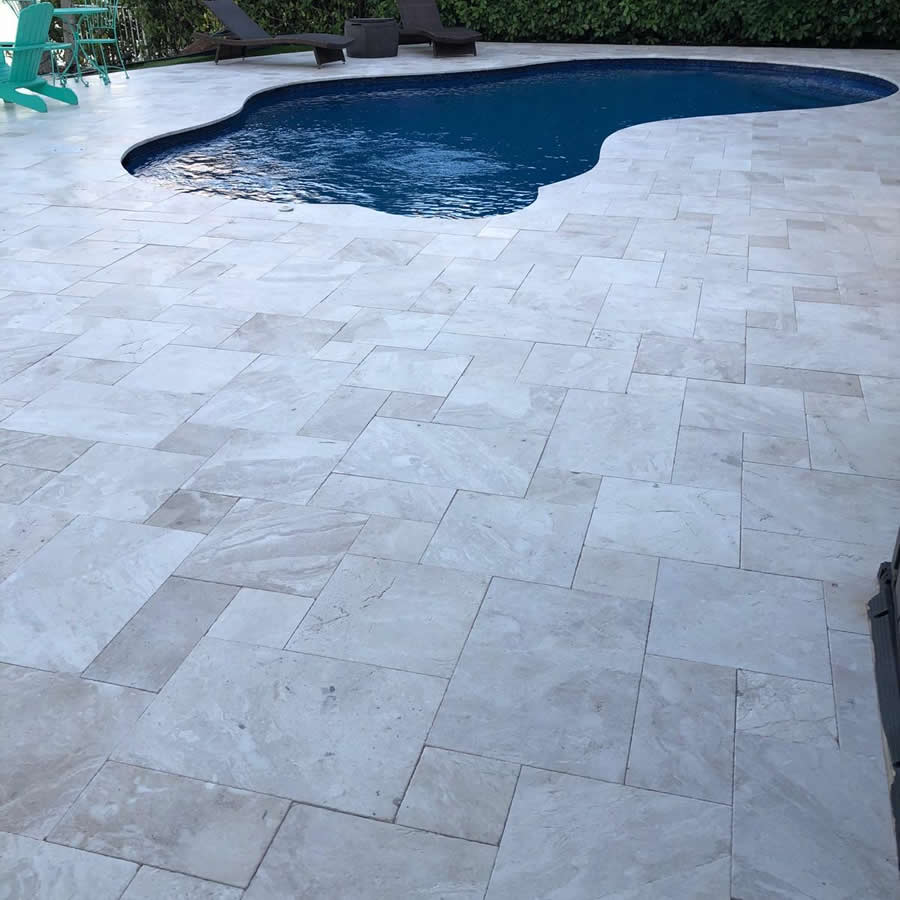 Diana Royal Beige Marble Pavers – Perfect for Elegant Outdoor Spaces