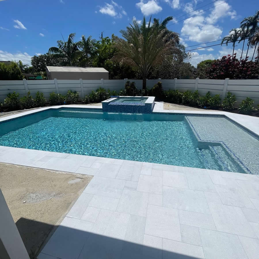 Ice White Marble Pavers – Perfect for Elegant Outdoor Spaces