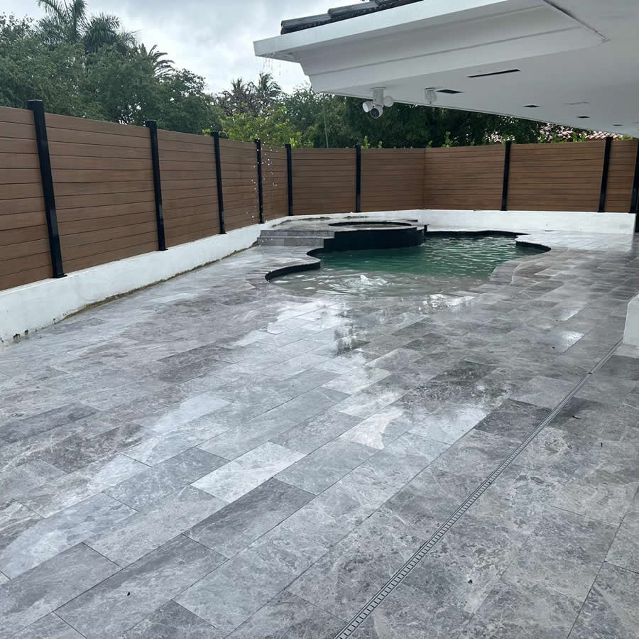 Tundra Gray Marble Pavers – Perfect for Elegant Outdoor Spaces