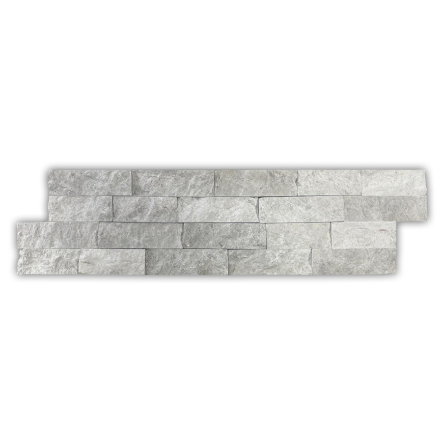 Silver Shadow Natural Stone Travertine Split Face – Elegant & Durable Wall Cladding for Interior & Exterior Spaces